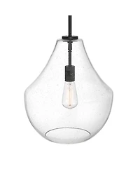 Possini Euro Design Possini Euro Stephanie Seeded Glass Pendant Light