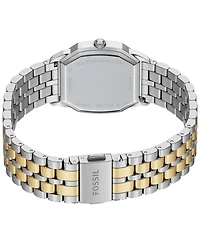 Fossil Women's Harlow Three-Hand Two-Tone Stainless Steel Watch, 27mm