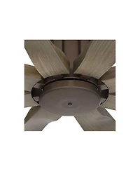 Possini Euro Design Defender Industrial Rustic Indoor Outdoor Ceiling Fan Remote Oil Rubbed Weathered Rated Patio