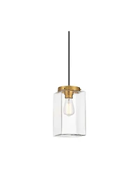 Possini Euro Design Lausanne 6"W Burnished Modern Mini Pendant Light