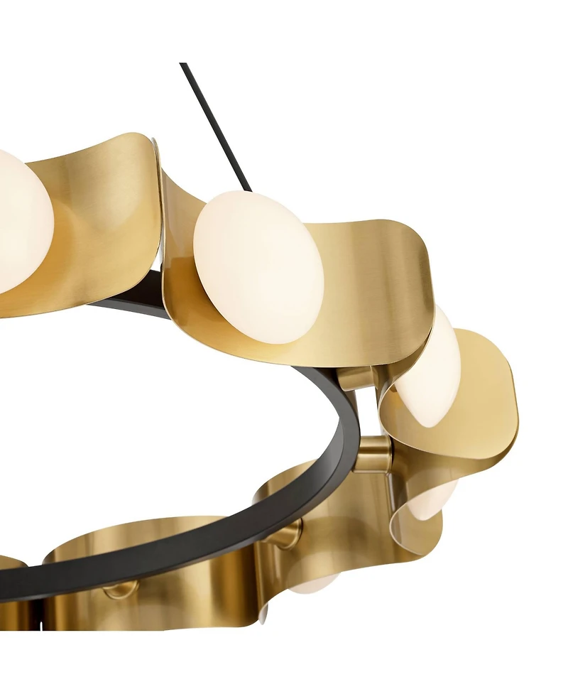 Possini Euro Design Possini Euro Novara 37 1/2" Wide 12-Light Ring Chandelier