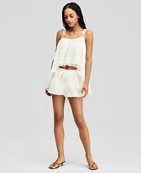 And Now This Women's Lace High-Low Top, Macy's Exclusive