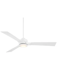 Casa Vieja 56" Kali Matte Led Damp Ceiling Fan with Remote
