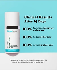 Timeless Skin Care Hydrating Peptide Complex Eye Cream 0.5oz