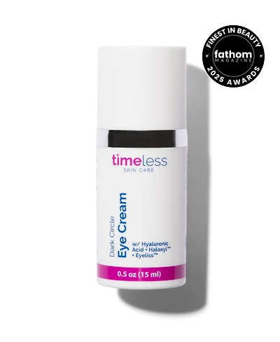 Timeless Skin Care Dark Circle Peptide Complex Eye Cream 0.5oz