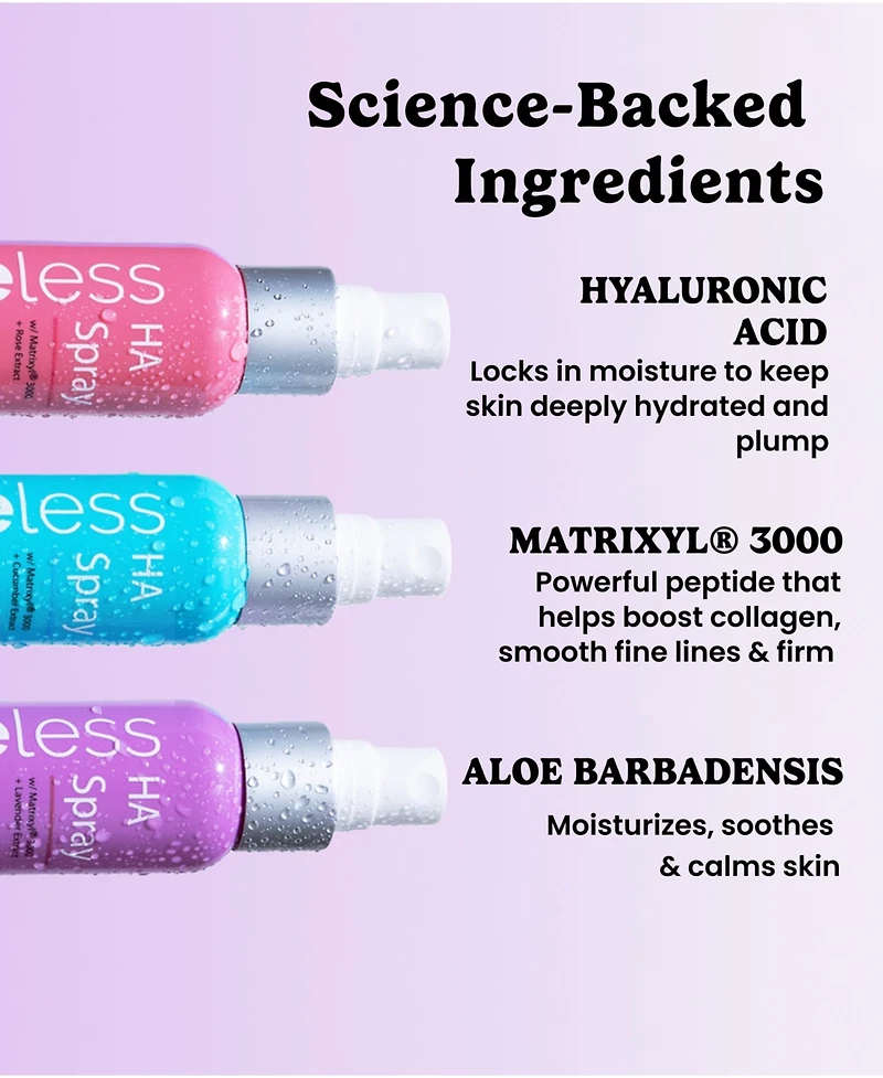 Timeless Skin Care Mini Hydrating Peptide Spray Fall Set
