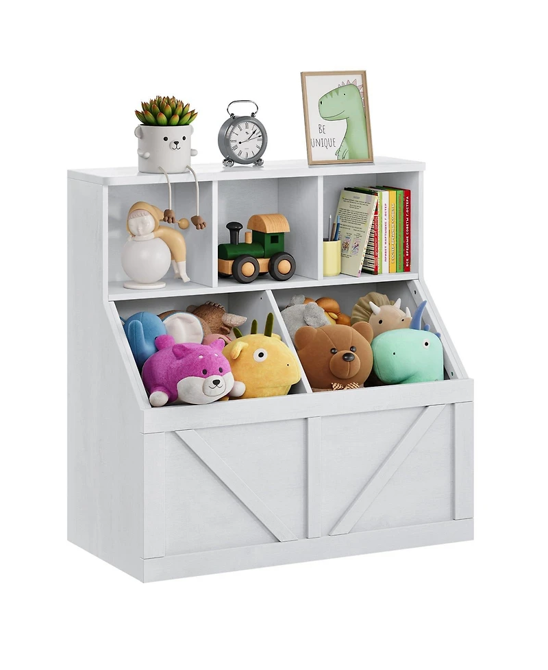 gaomon Kids Bookshelf and Toy Storage Organizer