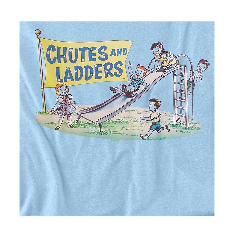 Logovision Men's Chutes And Ladders Old School T-Shirt
