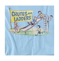 Logovision Men's Chutes And Ladders Old School T-Shirt