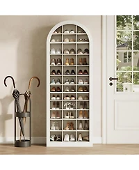 Tribesigns 12-Tier Shoe Storage Cabinet with 36 Cubbies, 70.9''H Freestanding Shoe Rack Organizer