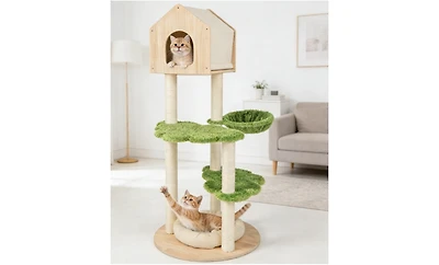 Zeus and Ruta Free Access Pet Door For Cats Easy Install On Glass Wood Iron Doors Indoor Outdoor Entry For Small Pets
