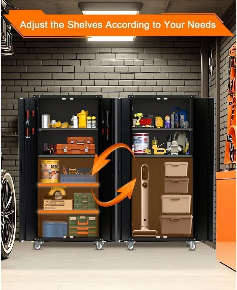 gaomon 72"H Garage Storage Cabinet