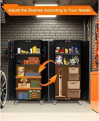 gaomon 72"H Garage Storage Cabinet