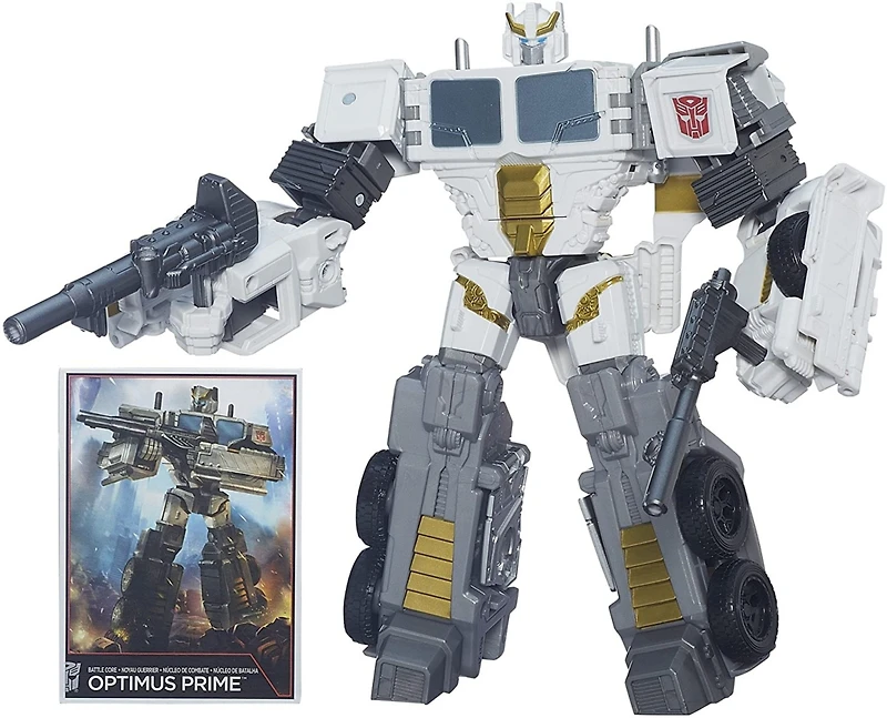 Transformers Voyager Battle Core Optimus Prime Generations Combiner Wars