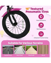 Mecale Inch Kids Bike with Training Wheels