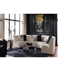 Z Gallerie Checker Velvet Pillow