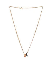 Pre-Owned Cartier Love 3 Ring Pendant Necklace