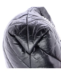 Pre-Owned Balenciaga Xs Crush Chain Tote Quilted Crushed Calfskin