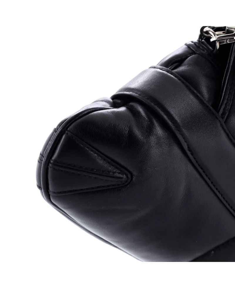 Pre-Owned Gucci Horsebit Chain Shoulder Bag Vertical Quilted Leather