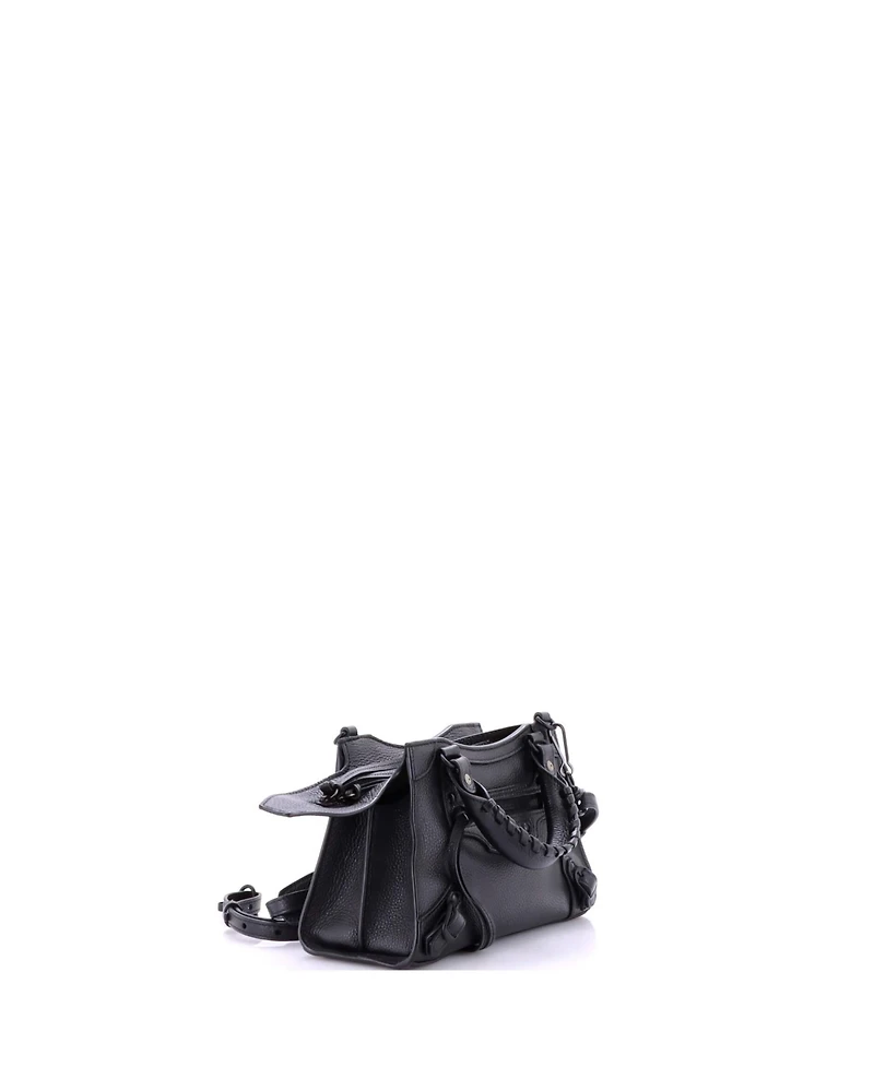 Pre-Owned Balenciaga Mini Neo Classic City Bag Leather