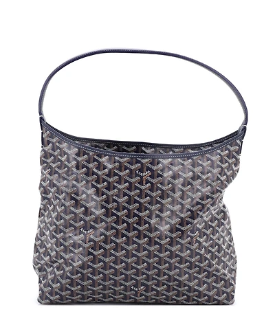 Pre-Owned Goyard Boheme Hobo Printed Coated Canvas