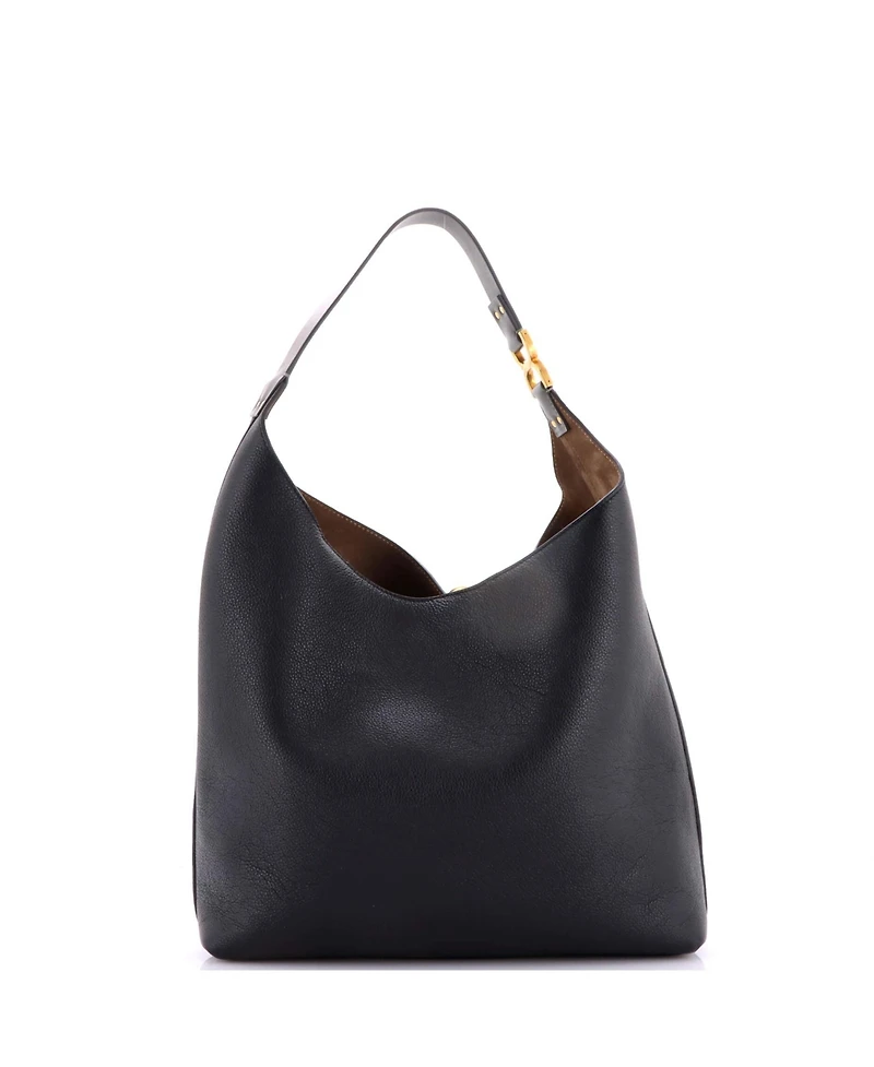 Pre-Owned Chloe Marcie Nm Hobo Leather