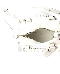 Pre-Owned Balenciaga Super Nano Neo Classic City Bag Embossed Leather