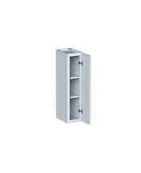 Boyel Living W9" Dove Wall Cabinet with Full Overlay Hdf Door for Custom Kitchen or Bathroom