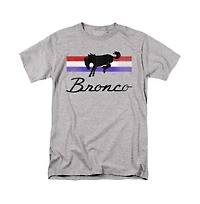 Logovision Men's Ford Bronco Stripes T-Shirt