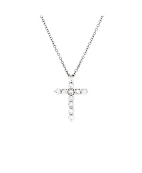 Pre-Owned Tiffany and Co Cross Pendant Necklace
