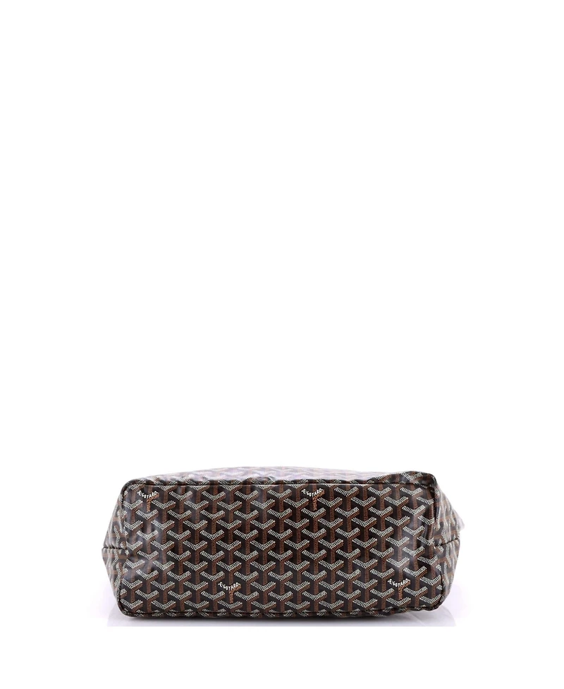 Pre-Owned Goyard Pm Saint Louis Tote Printed Coated Canvas