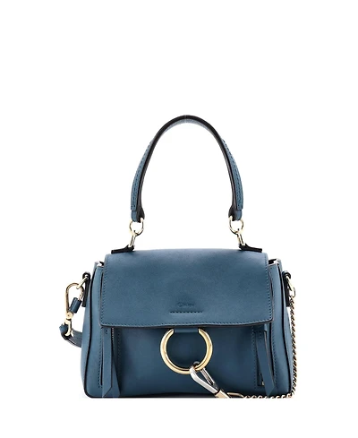 Pre-Owned Chloe Mini Faye Day Bag Leather