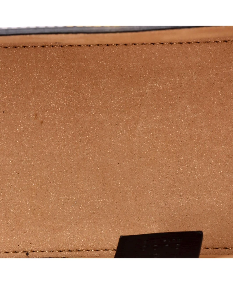 Pre-Owned Gucci Small Padlock Bamboo Shoulder Bag Leather