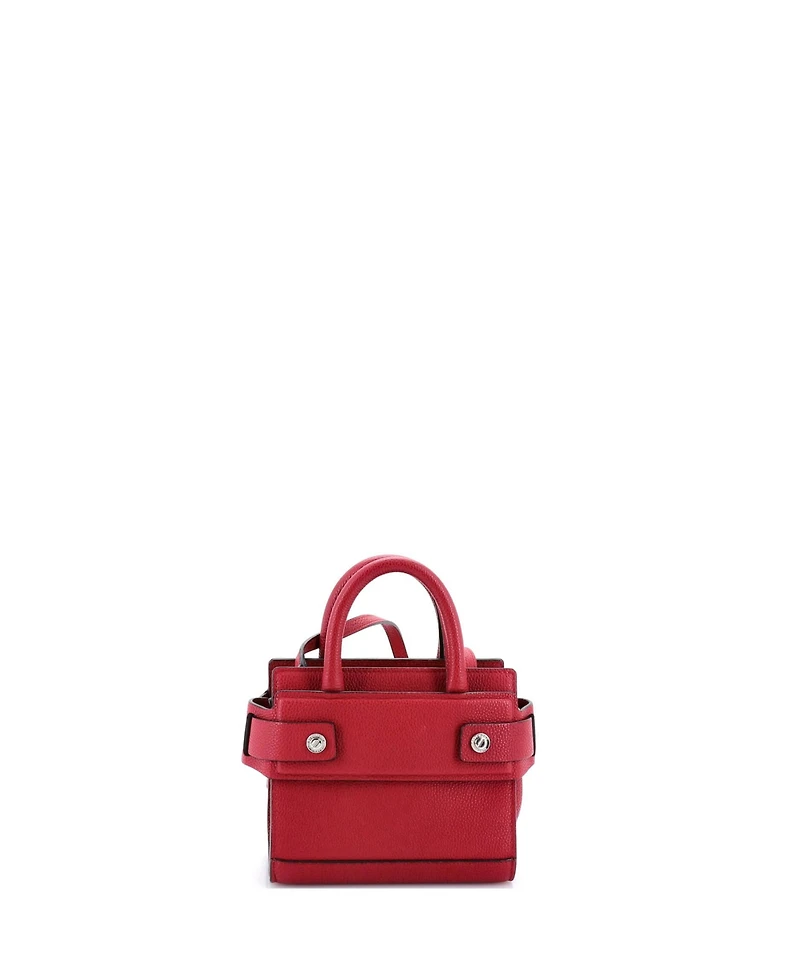 Pre-Owned Givenchy Nano Horizon Satchel Leather