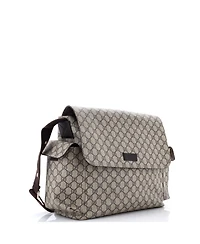 Pre-Owned Gucci Diaper Bag Gg Coated Canvas