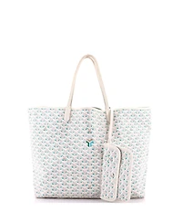 Pre-Owned Goyard Gm Saint Louis Tote Claire Voie Coated Canvas