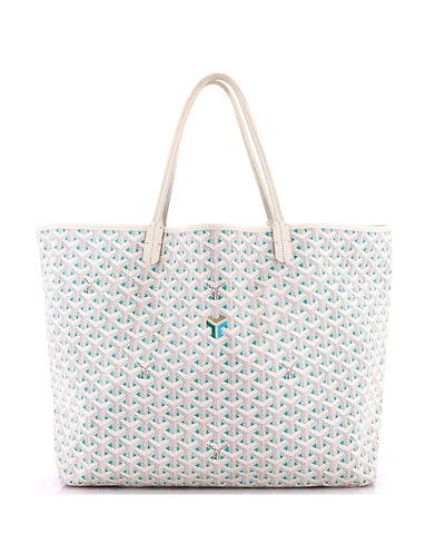 Pre-Owned Goyard Gm Saint Louis Tote Claire Voie Coated Canvas