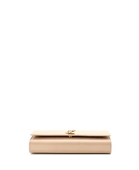 Pre-Owned Saint Laurent Long Classic Monogram Clutch Leather