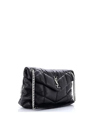 Pre-Owned Saint Laurent Loulou Puffer Shoulder Bag Quilted Leather