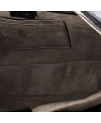 Pre-Owned Gucci Medium Signature Convertible Briefcase Guccissima Leather