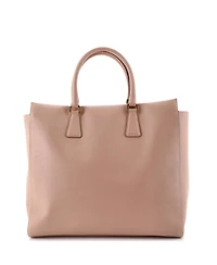 Pre-Owned Prada Medium Convertible Open Tote Leather