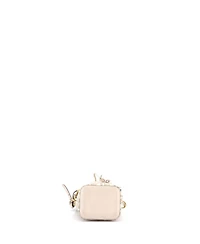 Pre-Owned Fendi Mini Mon Tresor Bucket Bag Zucca Embossed Leather