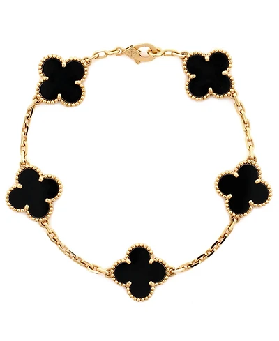 Pre-Owned Van Cleef & Arpels Vintage Alhambra 5 Motifs Bracelet