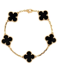Pre-Owned Van Cleef & Arpels Vintage Alhambra 5 Motifs Bracelet