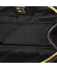 Pre-Owned Miu Miu Small Beau Top Handle Bag Leather