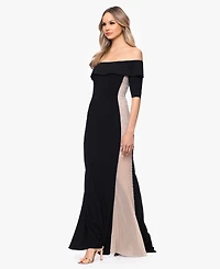 Xscape Women's Off-The-Shoulder Gown