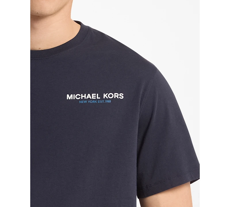 Michael Kors Men's Regular-Fit Crew Neck T-Shirt, Regular and Big & Tall