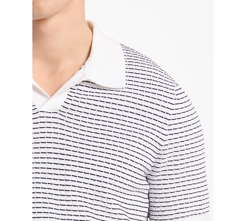 Michael Kors Men's Johnny Collar Short-Sleeve Cotton Polo Shirt