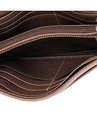 Pre-Owned Gucci Ophidia Chain Wallet Gg Coated Canvas