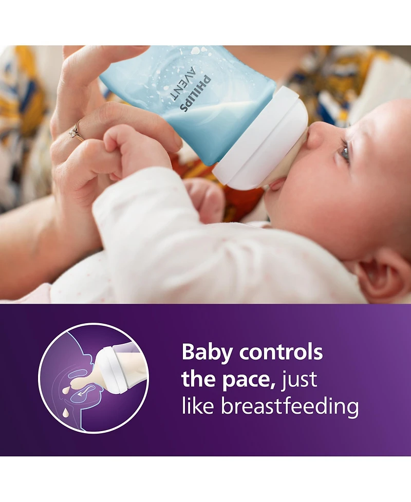 Avent Baby Philips Natural Bottles 3 Piece , 9oz